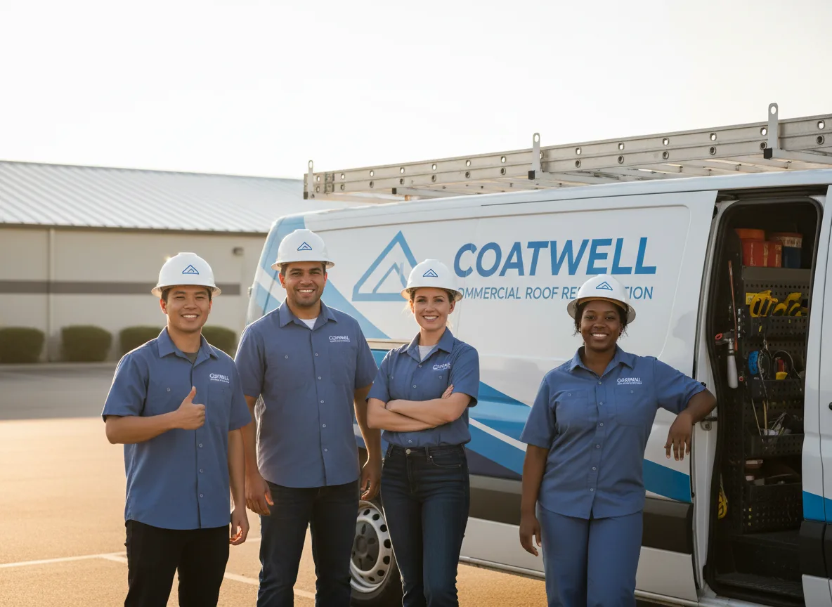 Commercial roof coating company in Six Lakes, MI